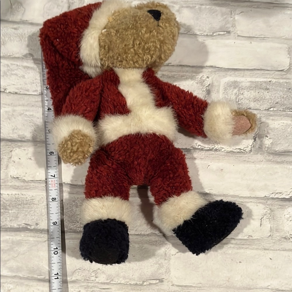 Boyds Bear 10 inch Santa Teddy Bear Plush - Picture 2 of 7